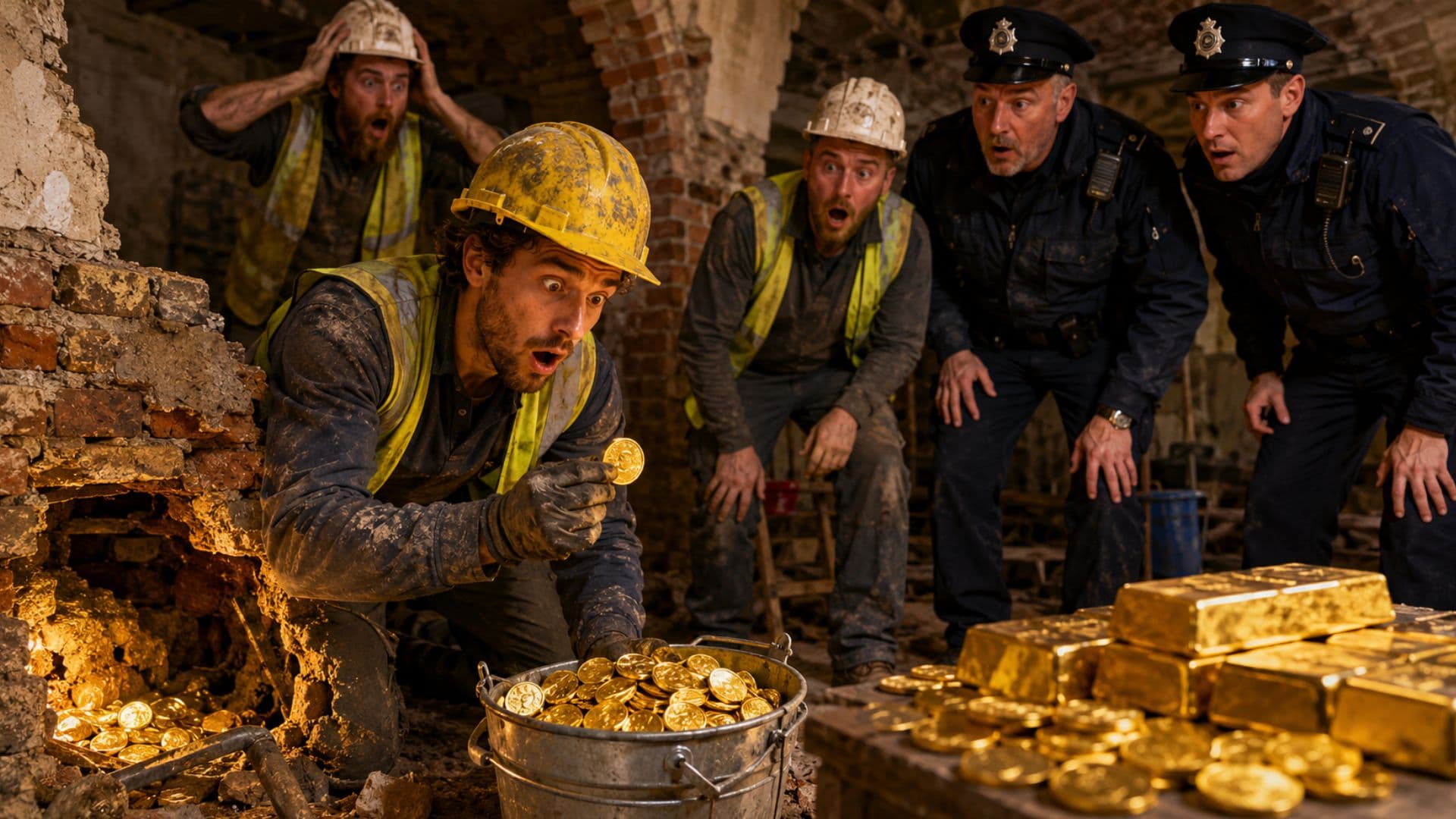 मजदूरों को दीवार के अंदर मिला ₹100 करोड़ का खजाना, 49 Gold Bars देखकर पुलिस भी हैरान; आखिर मालिक कौन ?