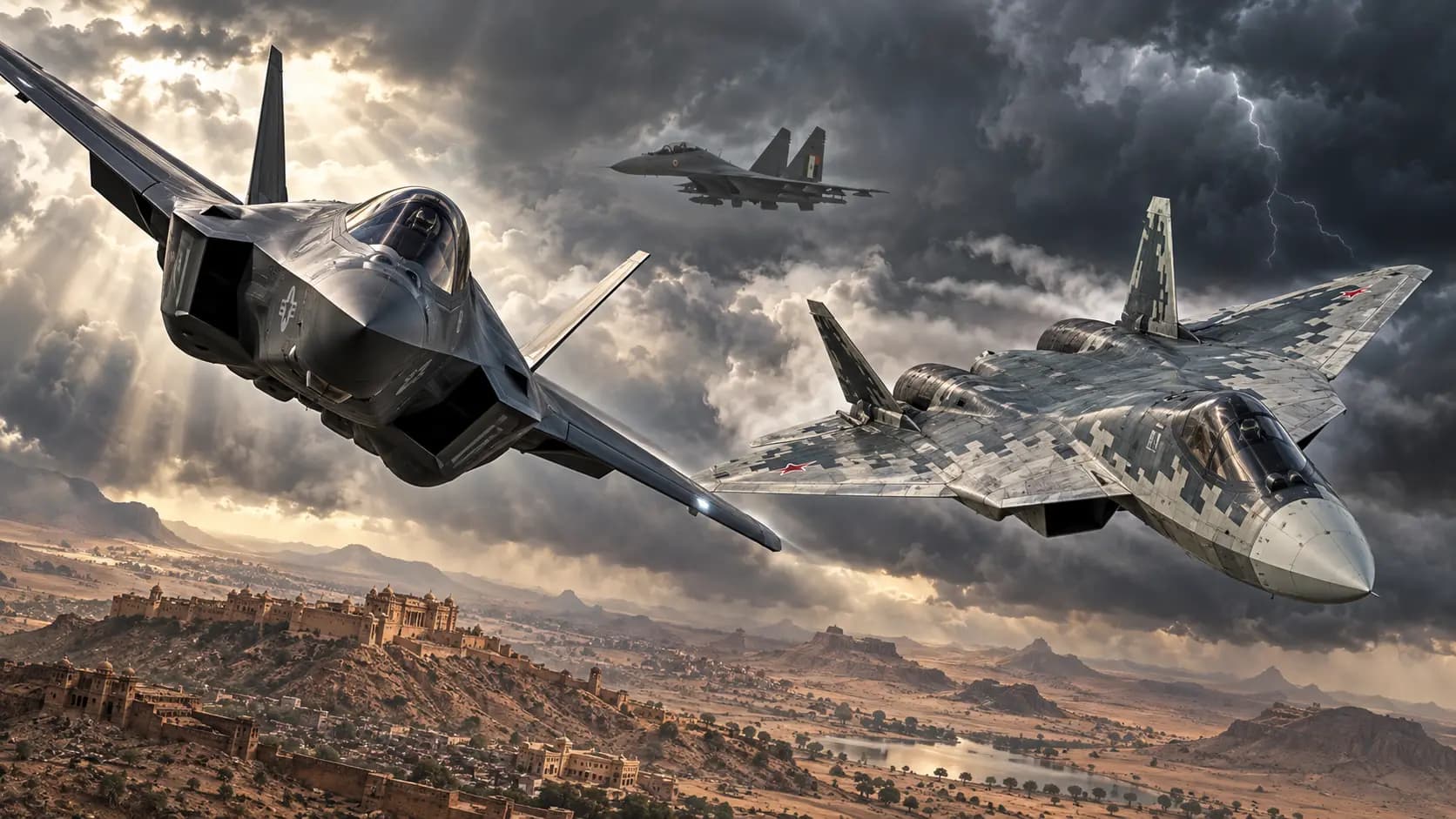F-35 vs Su-57: रूस के 100 स्टील्थ फाइटर्स के ऑफर से बौखलाया अमेरिका, भारत का सबसे बड़ा मास्टरस्ट्रोक!